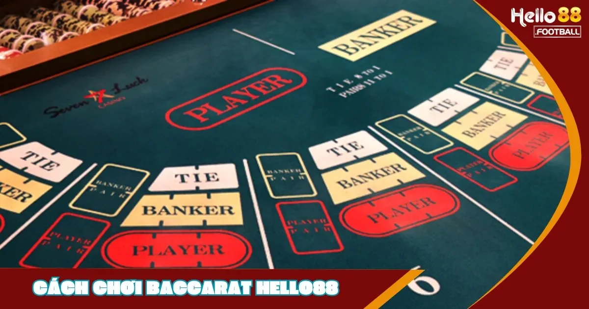 Cách Chơi Baccarat: Cơ Bản Cho Người Mới Bắt Đầu Tại Hello88