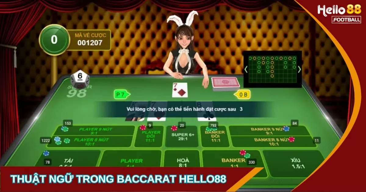 Thuật Ngữ Trong Baccarat: Mà Người Chơi Cần Biết Tại Hello88